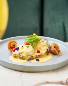 Tostada de Huevo y Tocineta