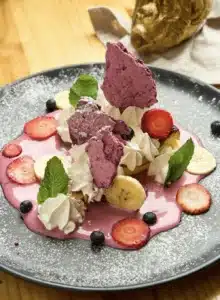 Cheesecake de corozo costeño