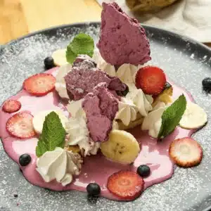 Cheesecake de corozo costeño